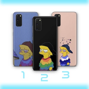 Lisa 3 Telefoon Case Cover Voor Samsung Galaxy S20 S21 S22 S23 S24 FE S25 Plus Ultra Simpson Leuk Stripfiguur Dochter Smart Leuke Sarcastisch