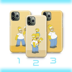 Homer 2 Phone Case Cover For Apple iPhone 11 12 13 14 15 16 PRO PLuS MiNI MAX Simpson Funny Cartoon Character Dad Father Lazy Sarcastic