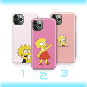 Lisa 8 Phone Case Cover For Apple iPhone 11 12 13 14 15 16 PRO PLuS MiNI MAX Simpson Funny Cartoon Character Daughter Smart Cute Sarcastic