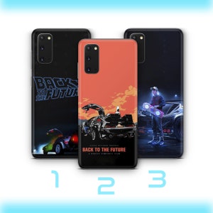 Back To The Future 8 Phone Case Cover For Samsung Galaxy S20 S21 S22 S23 S24 FE S25 Plus Ultra Science Fiction Film Marty McFly Emmett Brown
