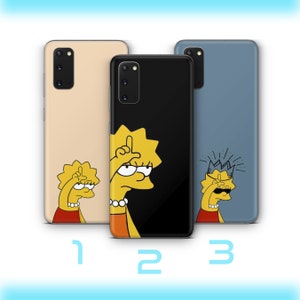 Lisa 2 Telefoon Case Cover Voor Samsung Galaxy S20 S21 S22 S23 S24 FE S25 Plus Ultra Simpson Leuk stripfiguur Dochter Smart Leuke Sarcastisch