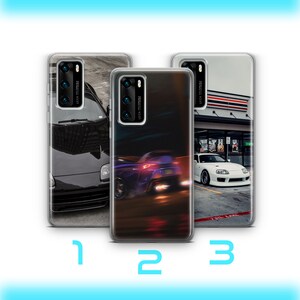 Supra 6 Huawei P9 P10 P20 P30 P40 Lite PRO Plus LG G5 G6 Phone Case Cover Vintage Video Japanese Muscle Sport Drift Race Car JDM Performance