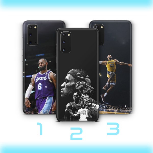 Lebron James 7 Telefon Fall Abdeckung für verschiedene Samsung Galaxy Modelle Beliebte amerikanischen Basketball-Team-Player MVP Best Ball