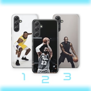 Lebron James 5 Phone Case Cover For Samsung A13 A14 A15 A16 A25 A26 A33 A34 A35 A36 A53 A54 A55 A56 A72 A73 + More Models Basketball MVP