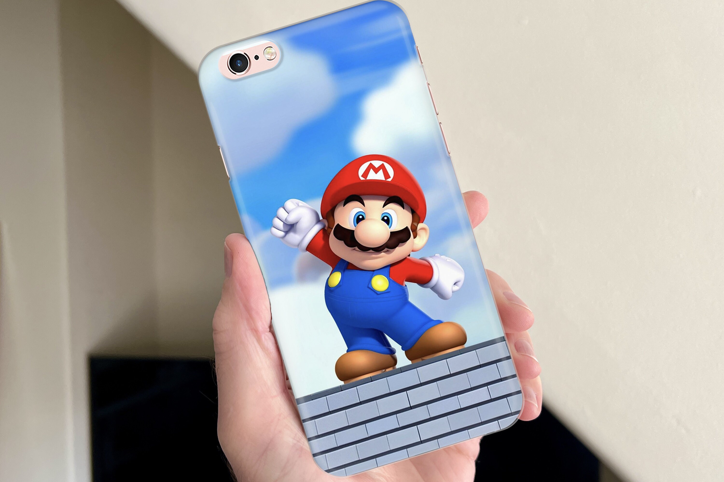 スーパーマリオ9 スマホケースカバー Apple iPhone 5 SE 2020 2022 6 7