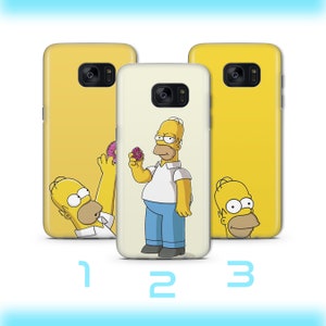 Homer 5 Telefoon Case Cover Voor Samsung Galaxy S5 S6 S7 S8 S9 Edge Plus LTE NEO Simpson Grappige Stripfiguur Vader Vader Lui sarcastisch