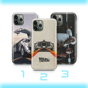 Custodia per telefono Ritorno al futuro 3 per Apple iPhone 11 12 13 14 15 16 PRO PLuS MiNI MAX Film di fantascienza Marty McFly Emmett Doc Brown