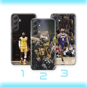 Lebron James 9 Phone Case Cover For Samsung A13 A14 A15 A16 A25 A26 A33 A34 A35 A36 A53 A54 A55 A56 A72 A73 + More Models Basketball MVP