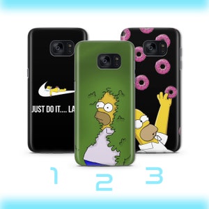 Homer 1 Phone Case Cover For Samsung Galaxy S5 S6 S7 S8 S9 Edge Plus LTE NEO Simpson Funny Cartoon Character Dad Father Lazy Sarcastic