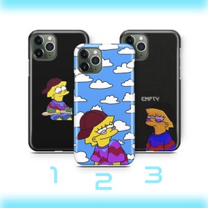 Lisa 4 Phone Case Cover For Apple iPhone 11 12 13 14 15 16 PRO PLuS MiNI MAX Simpson Funny Cartoon Character Daughter Smart Cute Sarcastic