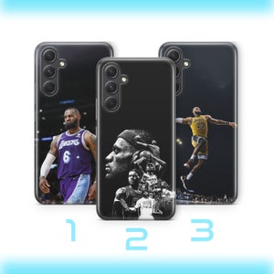 Lebron James 7 Phone Case Cover For Samsung A13 A14 A15 A16 A25 A26 A33 A34 A35 A36 A53 A54 A55 A56 A72 A73 + More Models Basketball MVP