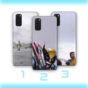 Deadpool Wolverine 5 Phone Case For Samsung Galaxy S20 S21 S22 S23 S24 FE S25 Plus Ultra Edge American Superhero Crazy Guy Claw Hands