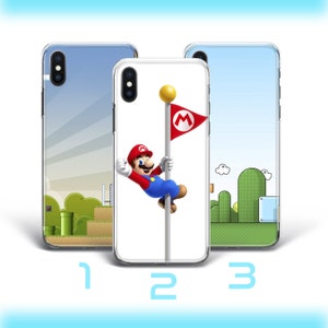 Super Mario 5 Phone Case Cover For Apple iPhone 5 SE 2020 2022 6 7 8 X Xs XR MaX PLuS Vintage Video Game Brothers Luigi Bros Dino Princess