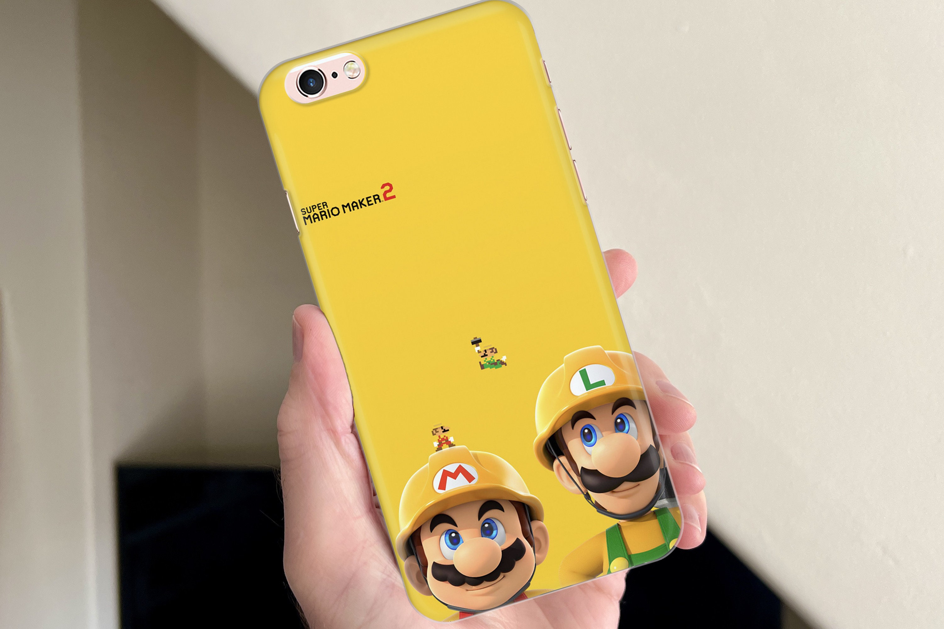 スーパーマリオ6 スマホケースカバー Apple iPhone 5 SE 2020 2022 6 7