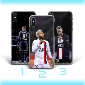 Neymar Jr 8 携帯電話ケースカバー Apple iPhone 5 SE 2020 2022 6 7 8 X Xs XR MaX PLuS 最高の人気サッカーフットボール選手 最高のサントス シルバ