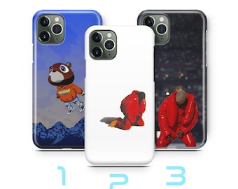 Kanye West 4 Phone Case For iPhone 11 12 13 14 15 16 e 17 Air PRO Plus Mini Max American Rap Hip Hop Music Singer Performer Dj Mtv Star