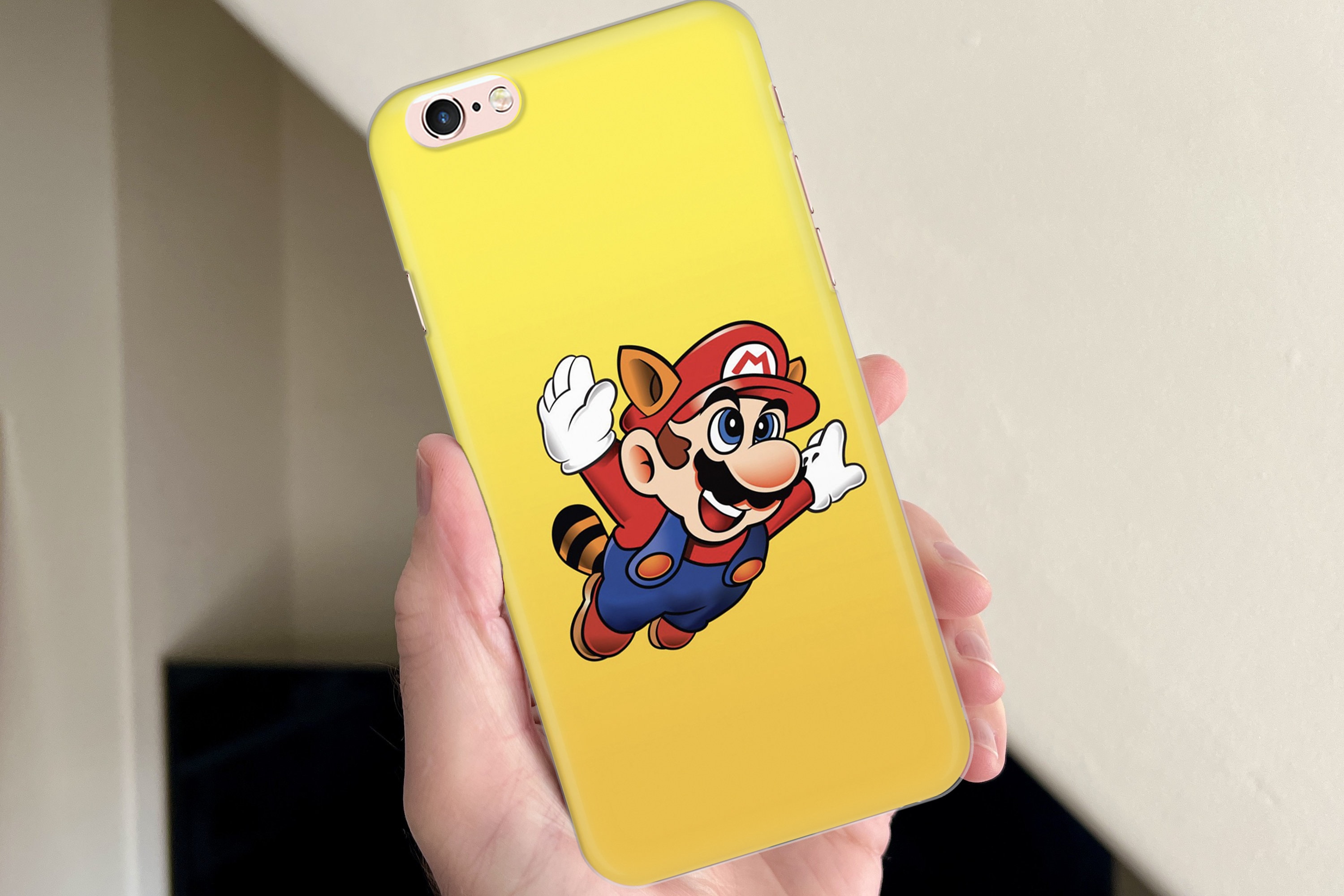 Apple iPhoneスーパーマリオデザインケース スーパーマリオ6 スマホケースカバー Apple iPhone 5 SE 2020 2022 6 7