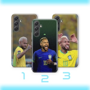 Neymar Jr 4 Telefoon Case Cover Voor Samsung A12 A13 A14 A15 A25 A32 A33 A34 A35 A51 A52 A53 A54 A55 A72 A73 + Meer Modellen Voetbal Silva