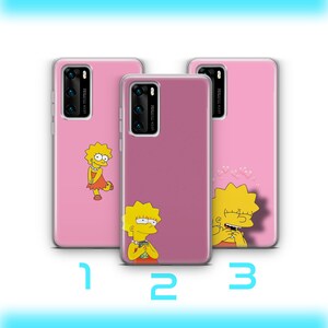 Lisa 6 Phone Case Cover For Huawei P9 P10 P20 P30 P40 Lite PRO Plus LG G5 G6 Simpson Funny Cartoon Character Daughter Smart Cute Sarcastic