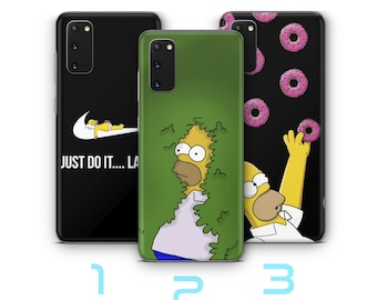 Homer 1 Telefoon Case Cover Voor Samsung Galaxy S20 S21 S22 S23 S24 FE S25 Plus Ultra Simpson Grappige Stripfiguur Vader Vader Lui sarcastisch