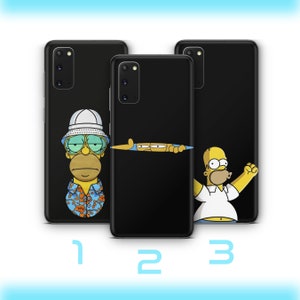 Homer 3 Telefoon Case Cover Voor Samsung Galaxy S20 S21 S22 S23 S24 FE S25 Plus Ultra Simpson Grappige Stripfiguur Vader Vader Lui sarcastisch