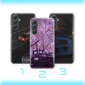 Supra 5 Phone Case Cover For Samsung A13 A14 A15 A16 A25 A26 A33 A34 A35 A36 A53 A54 A55 A56 A72 A73 + More Models Japanese Race Car JDM