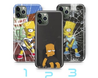 Bart 2 Phone Case For iPhone 11 12 13 14 15 16 e 17 Air PRO Plus Mini Max Inspired By Funny Cartoon Simpson Marge Homer Lisa Old TV Show
