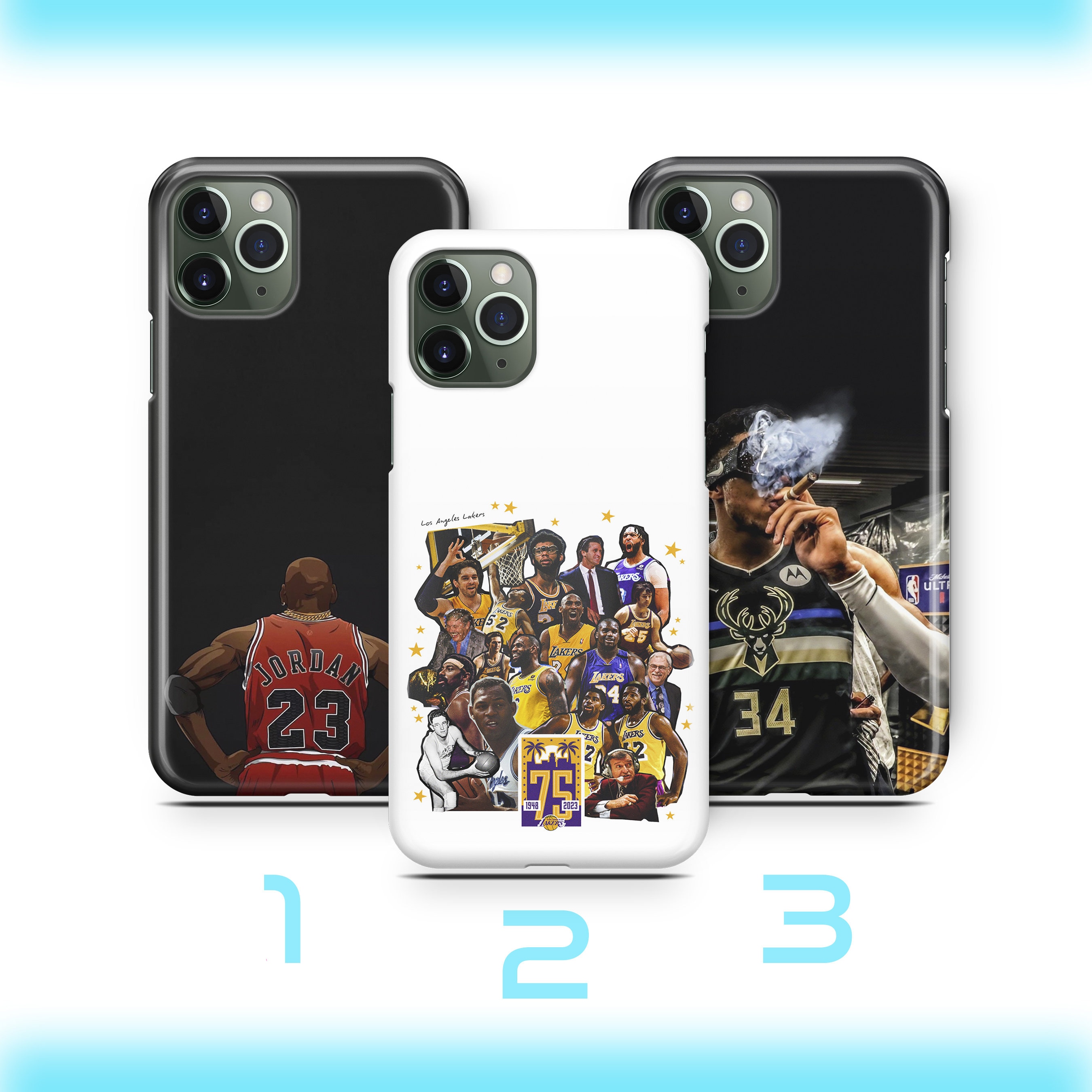 Kobe iphone case - Etsy España