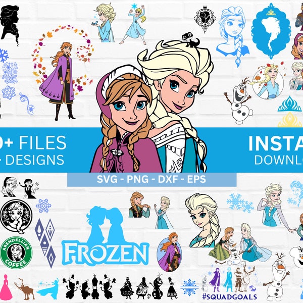 Elsa svg, Frozen Svg Bundle, Elsa Clipart, PNG, Frozen svg, Frozen Shirt svg, elsa vector, Cut File Cricut svg png