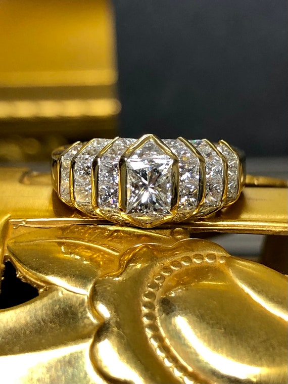 $21000 Louis Vuitton Dentelle 1.50ct VS F Diamond 18k White Gold Tennis  Bracelet