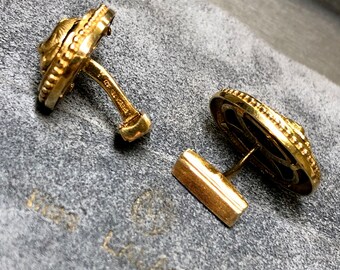 Vintage 18K Ilias Lalaounis Sodalite Oval Cufflinks - Etsy