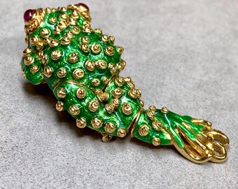 デビッド・ウェッブ 18K プラチナ ダイヤモンド カボション ルビー