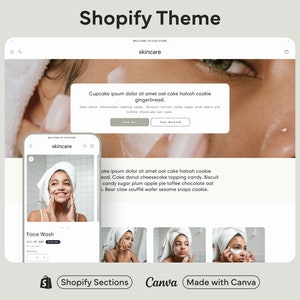 Skincare Shopify Theme Skincare Shopify Premium Theme Skincare Shopify Website Skincare Shopify Store Skincare Shopify Design