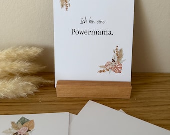 Affirmation cards for moms – self-love & mindfulness in everyday mom life | Boho style