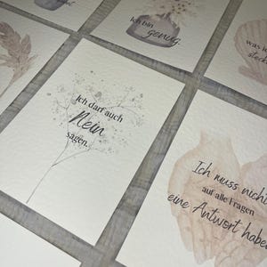 Boho Affirmationskarten für LehrerInnen - Mutmachkarten - Geschenk für beste Freundin- Kollegin- Kollegium - Lehrerzimmer