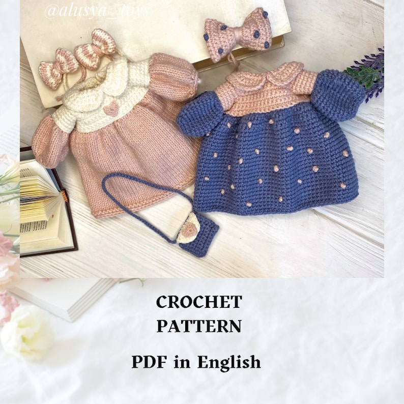 Crochet Pattern Clothes for Sue Doll image 1