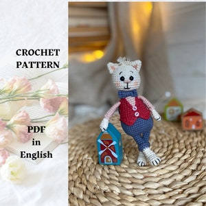Crochet Toy Pattern Kitty