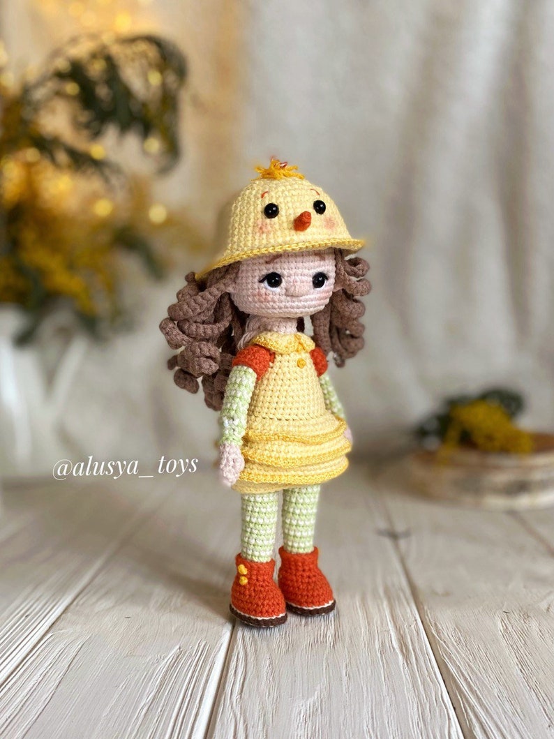 Crochet doll pattern image 2