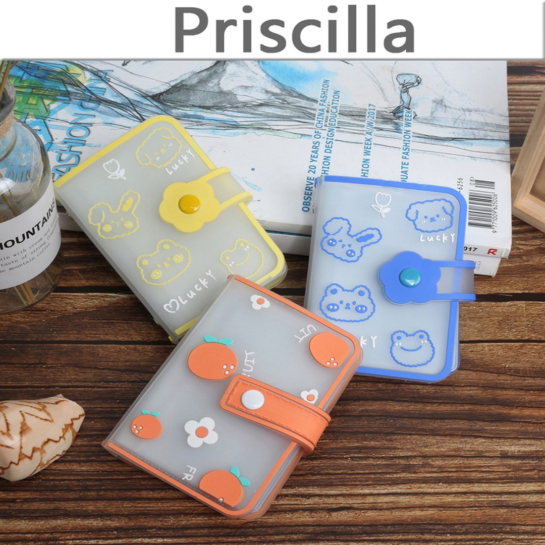 Cute Photo Album, Photocard Holder Book, Mini Photo Card Binder, Name