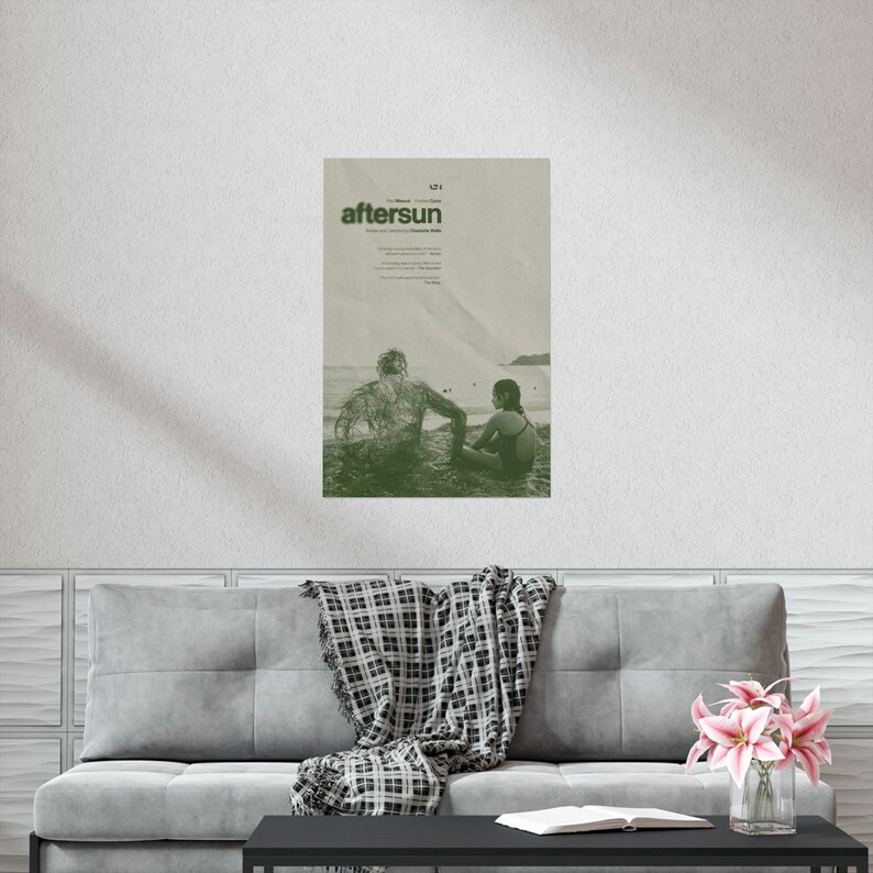 Aftersun Paul Mescal Aesthetic Movie Unframed Poster Etsy