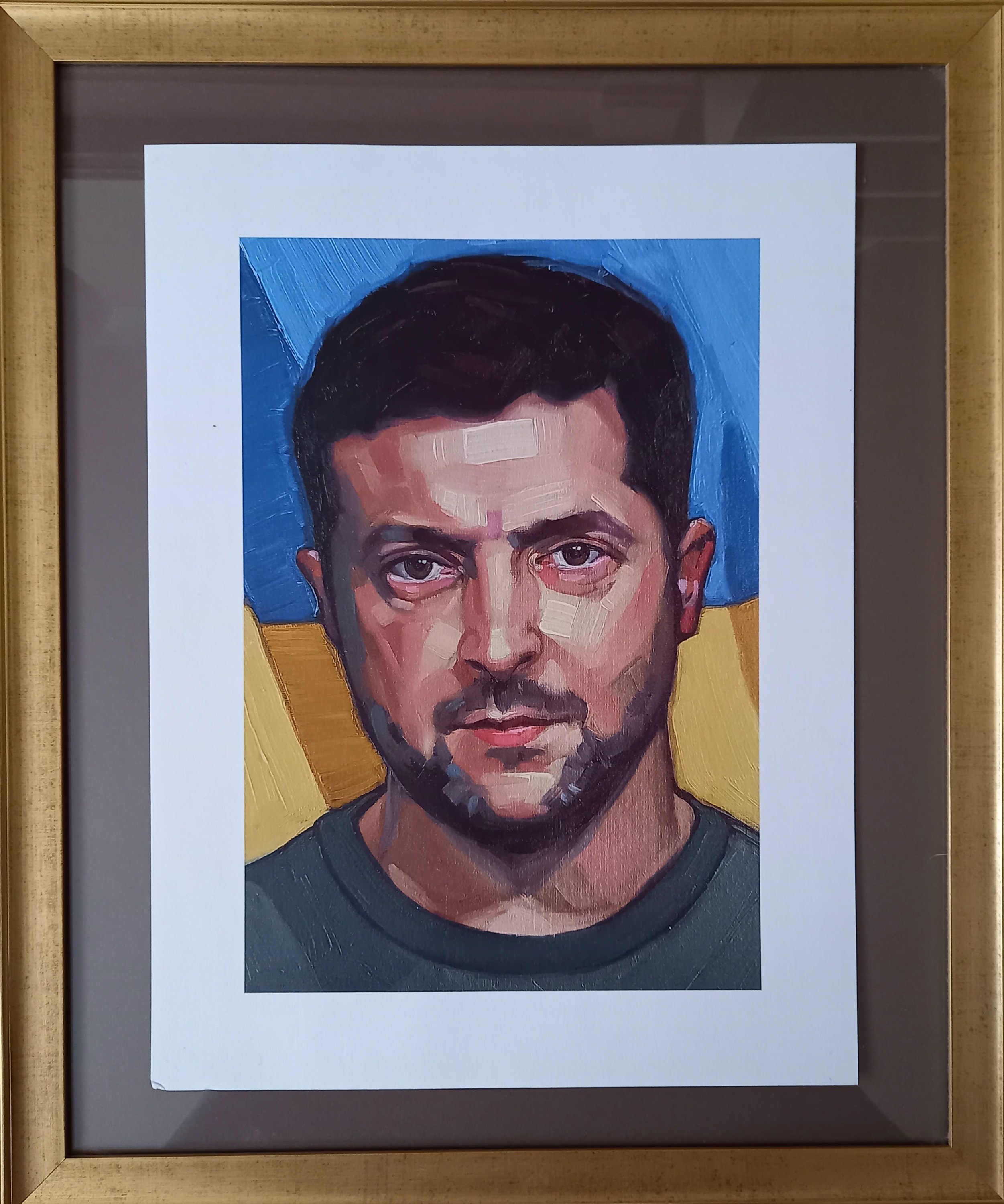 Volodomir Zelensky Art Print by Mary Shepperson - Etsy