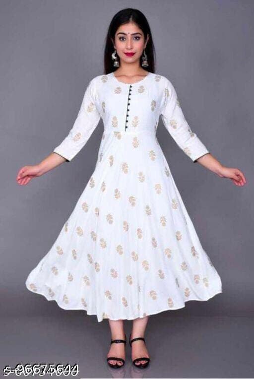 Buy Gota Patti Plain Off White Kurti with Pant for Girls & Women 2 Pc Combo  Set (Sleeveless) at Amazon.in