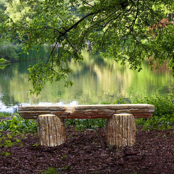 Log Bench Shop Online Etsy