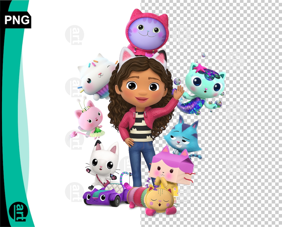 Gabbys dollhouse png gabby es dollhouse svg svg dateien for Etsy Schweiz