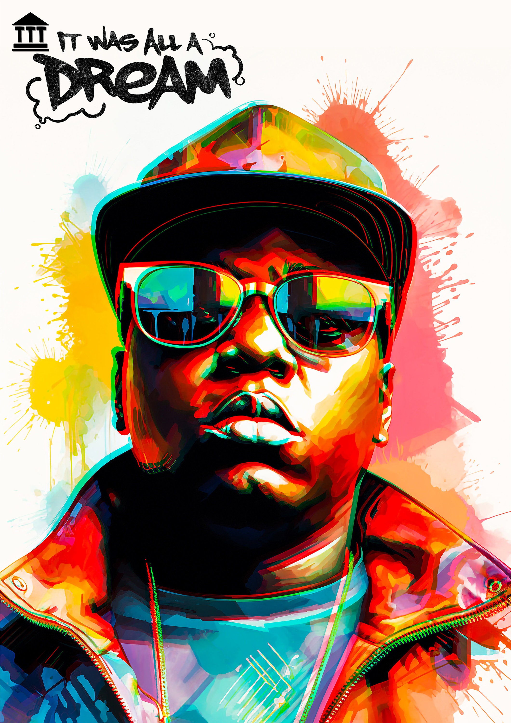 Biggie Smalls Poster the Notorious BIG Poster It Was All A Etsy Australia