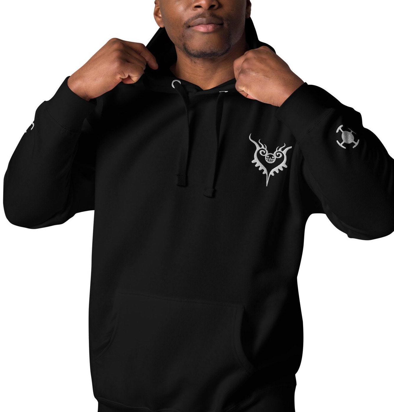Simple anime online hoodies
