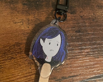 DISCONTINUING SOON || Marceline Adventure Time || Marcy Vampire Queen Keychain