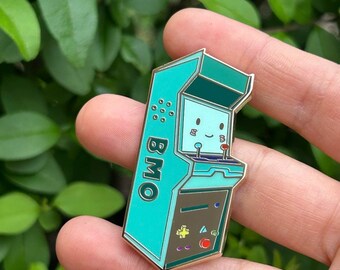 PRE ORDER || BMO machine || Arcade Bmo Pin || Adventure time hard enamel pin