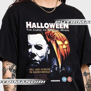 The Curse Of Michael Myers 1995 Horror Crime Halloween Movie T-Shirt, Michael Myers T-Shirt, Gift For Woman and Man Unisex T-Shirt