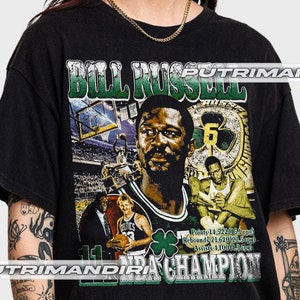 Bill Russell Flips the (Larry) Bird GOAT Unisex T-Shirt – Celtics Social
